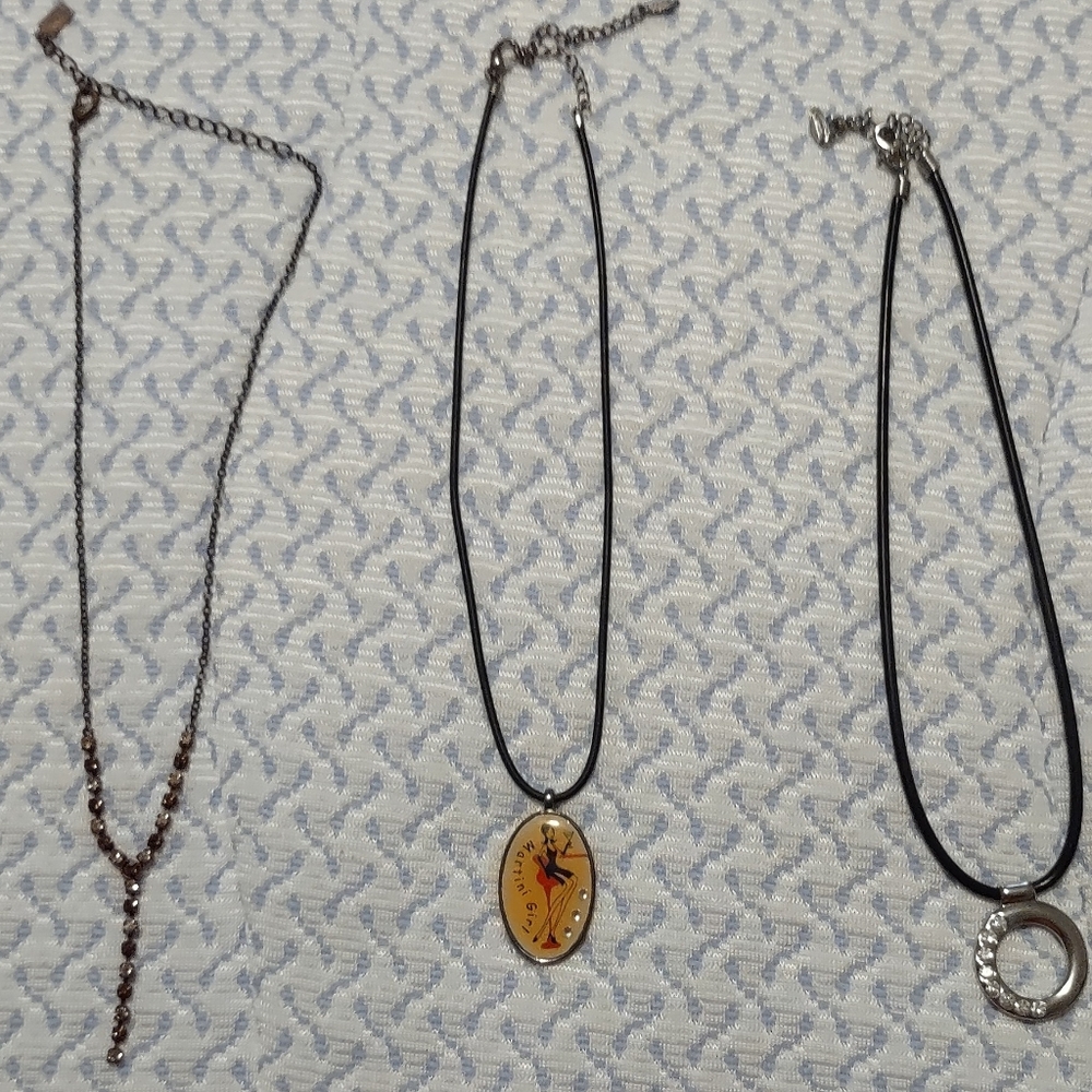 Three Vintage necklaces